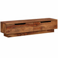 Schrank – 145 × 30 × 30 cm, mit Schubladen, aus Massivholz