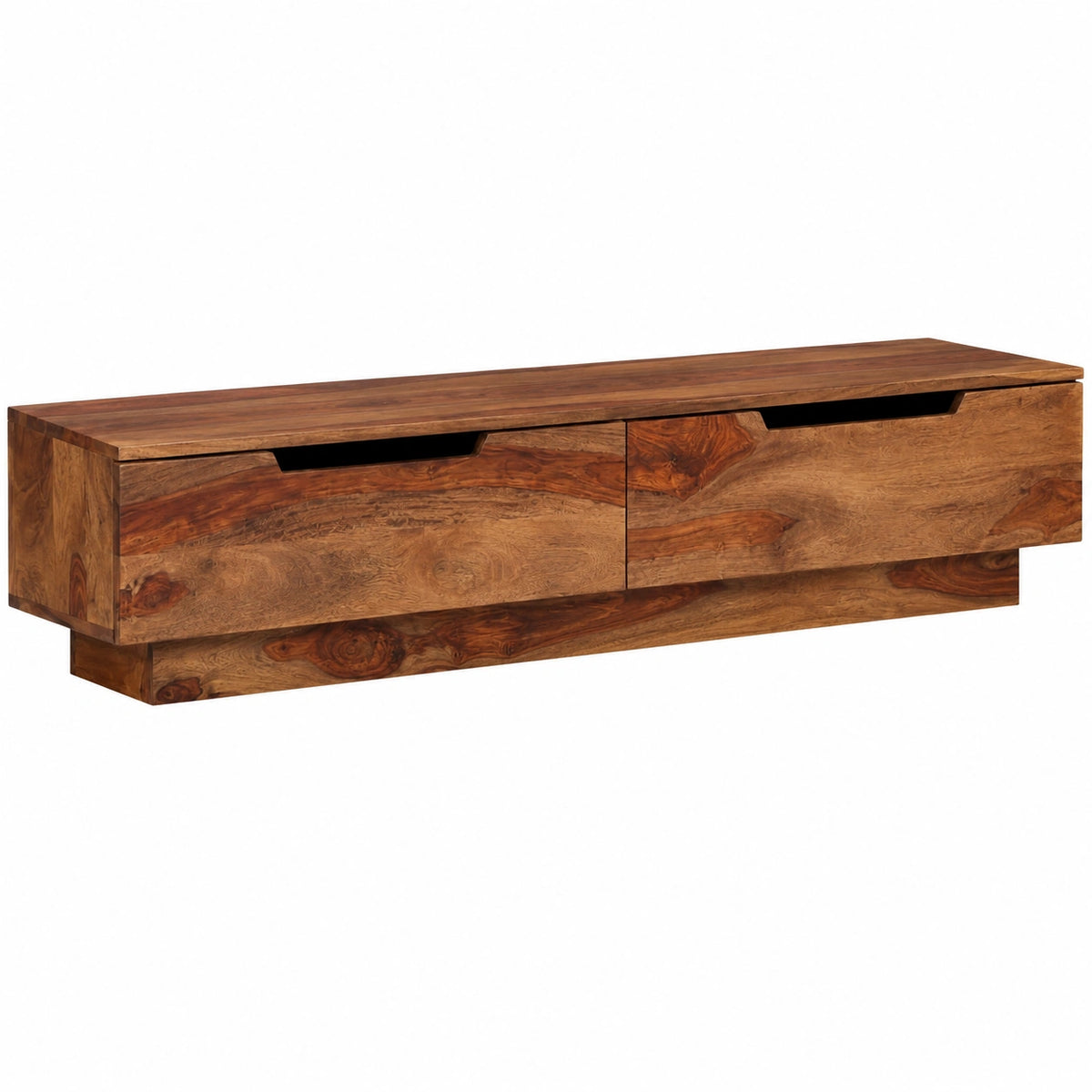 Schrank – 145 × 30 × 30 cm, mit Schubladen, aus Massivholz
