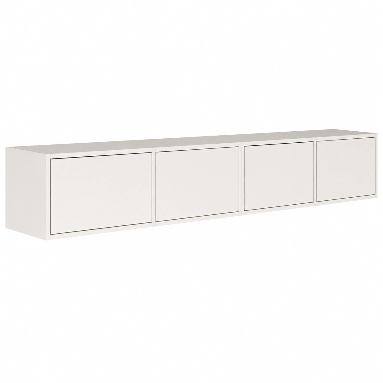 Lowboard – 200 cm, minimalistischer Stil, hängend, für Wohnzimmer