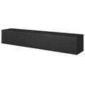 Schrank – 200 cm, Schwarz