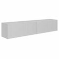TV-Lowboard – 200 cm, hängend, aus MDF