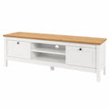 Bank – 40 cm, Landhausstil, mit Schubladen, aus Eichenholz