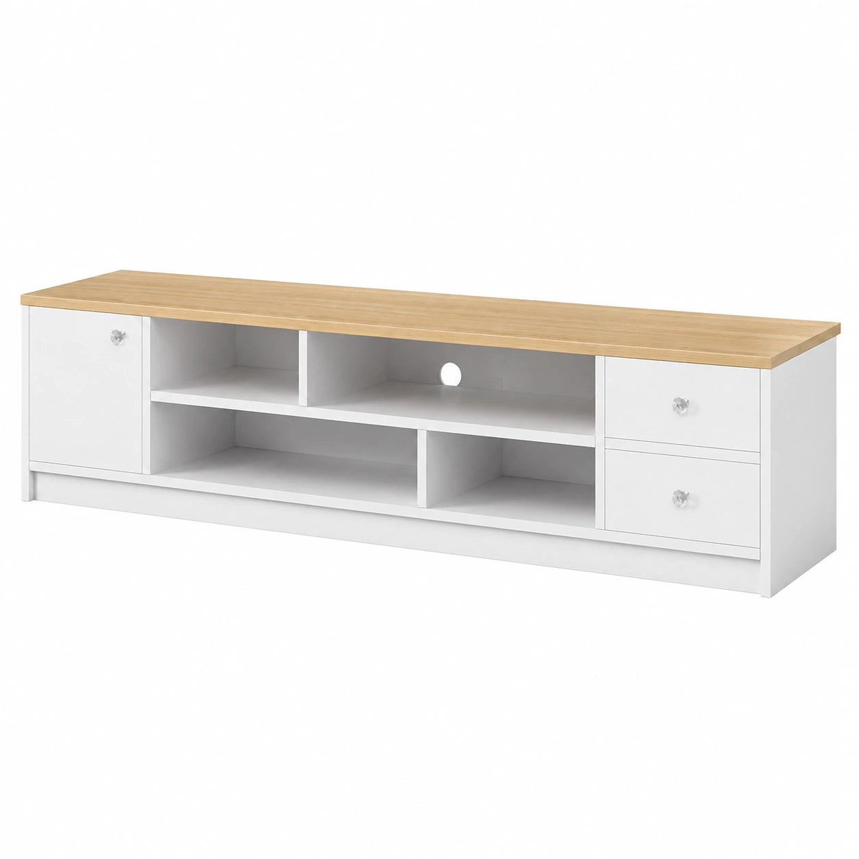 TV-Schrank – 160 cm, mit Schubladen, für Wohnzimmer