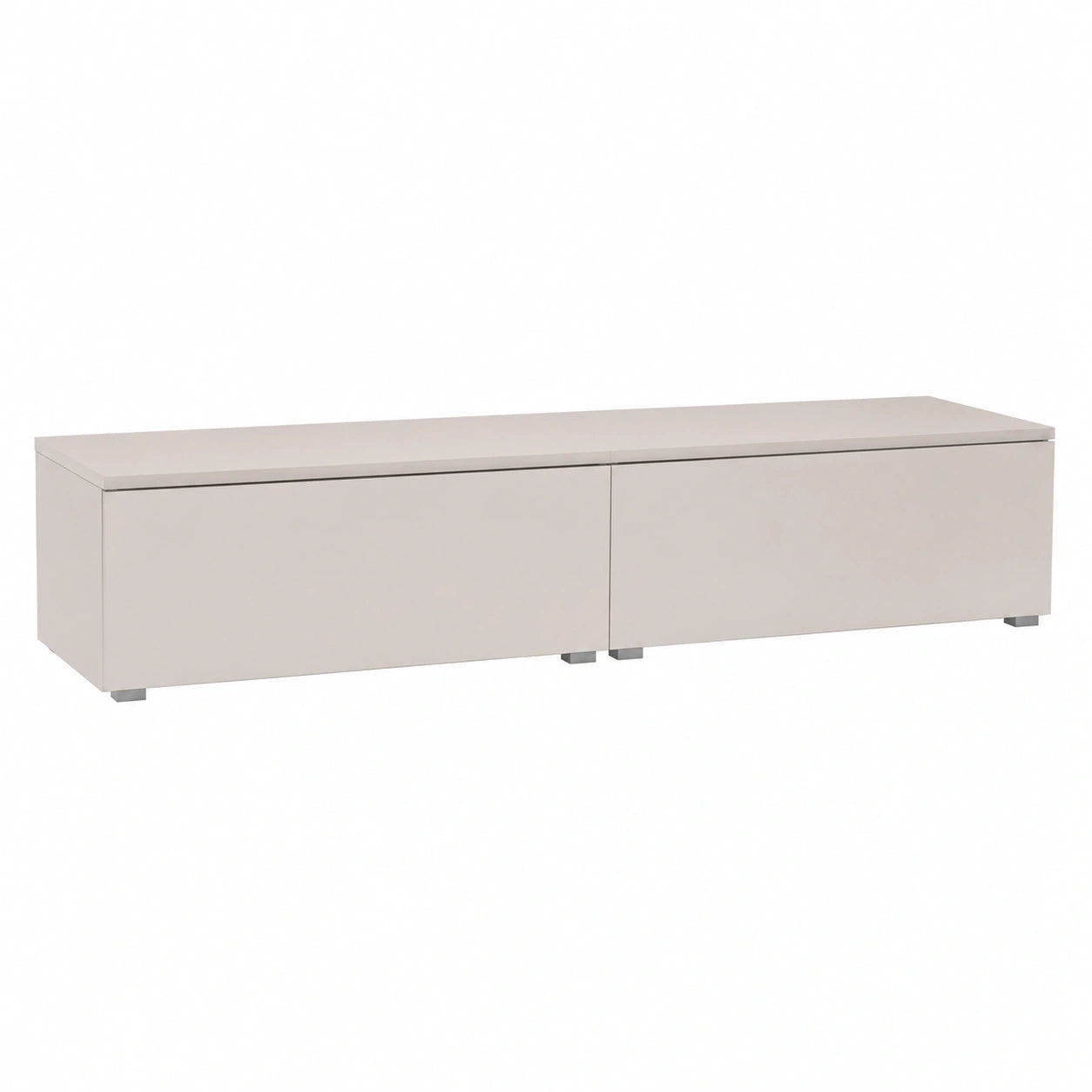 Lowboard – 2 × 100 cm, Beige