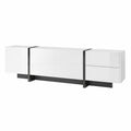 Schrank – 190 × 35 × 45 cm, moderner Stil, mit Stauraum, mit Schubladen, für Esszimmer und Wohnzimmer