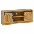 TV-Schrank – 150 × 40 × 60 cm, Landhausstil, Braun, für Esszimmer und Wohnzimmer